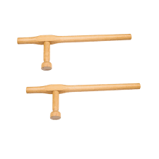 Par de Tonfas de Madera de Haya – Karate & Kobudo | Artesanales, Resistentes y Tradicionales