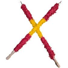 Banderillas de Toros Artesanales (2 Unidades) – Rojo y Amarillo