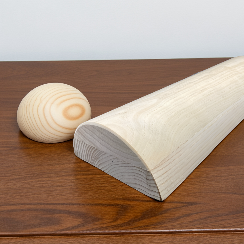Tronco Propioceptivo de Madera de Pino – Eutonía 5P, Yoga, Pilates y Suelo Pélvico